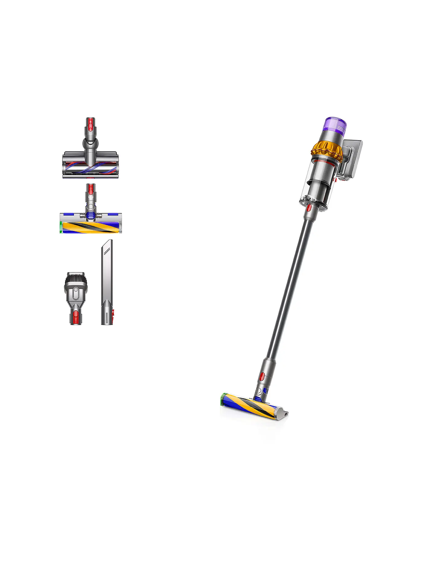 DYSON | Staubsauger V15 DETECT ABSOLUTE Nickel/Gelb | 
